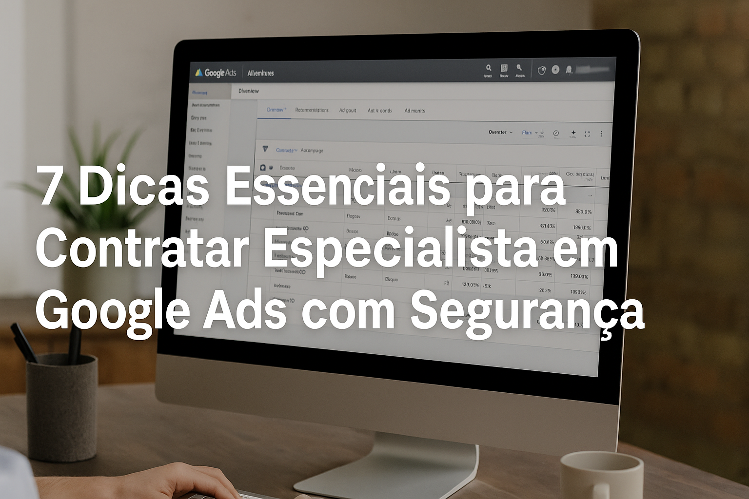 Contratar Especialista em google ads