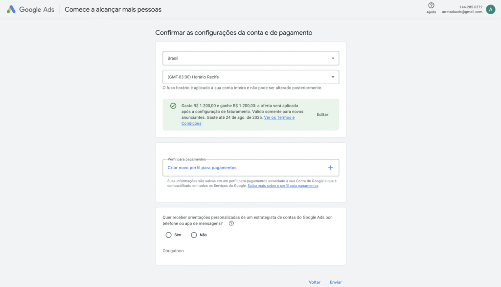 Como Ganhar R$ 1200 Reais no Google Ads
